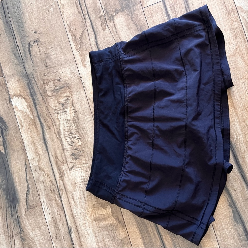 Black Lululemon Athletic Skort